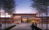 我院一期擴(kuò)建項目大學(xué)生活動中心、2棟學(xué)生公寓樓建設(shè)完成主體封頂