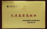 喜報！學院黨總支獲2024年武威職業(yè)學院“先進基層黨組織”榮譽稱號