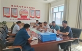 學(xué)校黨委書記、校長趙明一行到校辦企業(yè) 武威泰豐新能源有限責(zé)任公司古浪20兆瓦光伏扶貧電站檢查指導(dǎo)工作