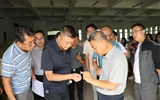 黨委書(shū)記、校長(zhǎng)趙明帶隊(duì)檢查新生入學(xué)準(zhǔn)備工作